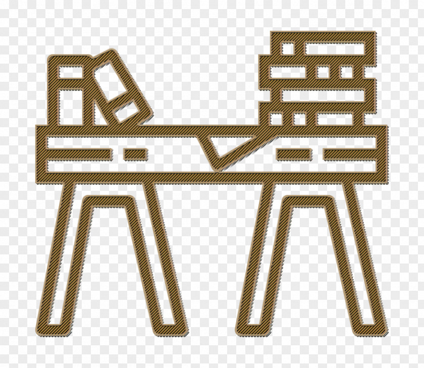 Desk Icon Bookstore Studio PNG