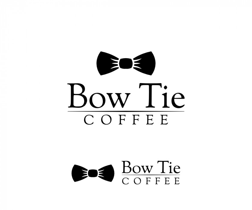 Gentleman Logo Bow Tie Necktie PNG