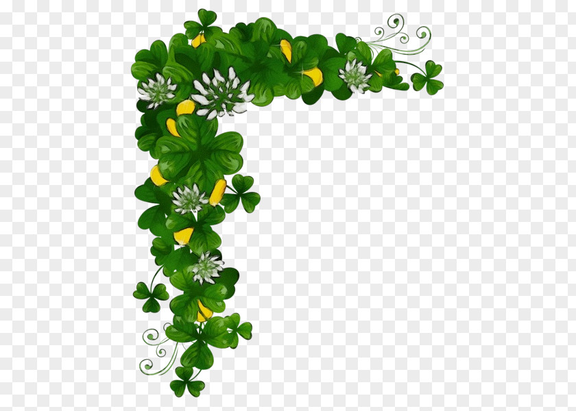 Ivy Symbol St Patricks Day PNG