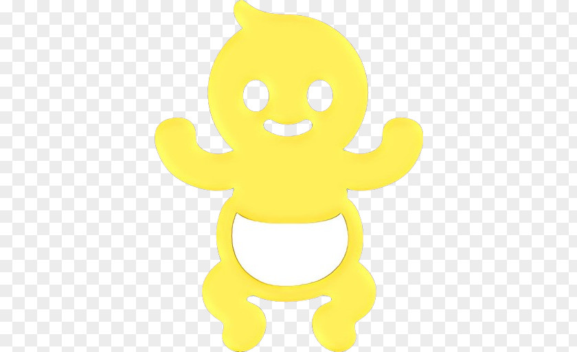 Sticker Emoticon Smiley Yellow Animal Figurine Toy PNG
