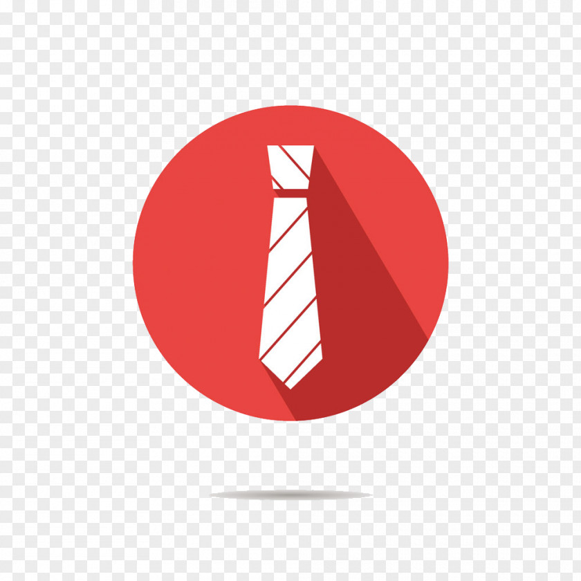 White Tie Necktie Icon PNG