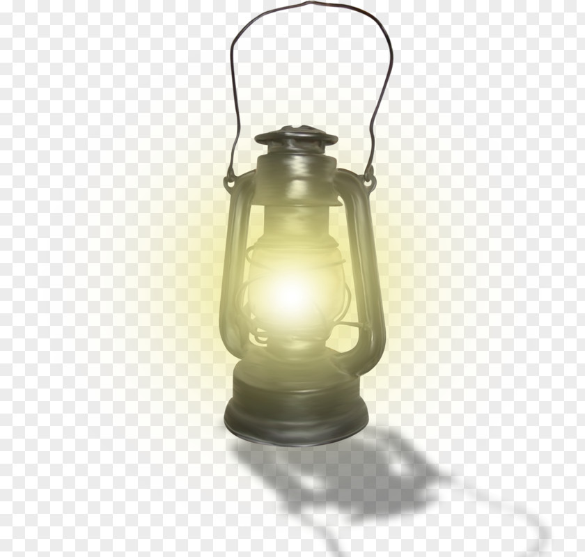 Luminous Hand-painted Kerosene Lamp Light Lantern Clip Art PNG