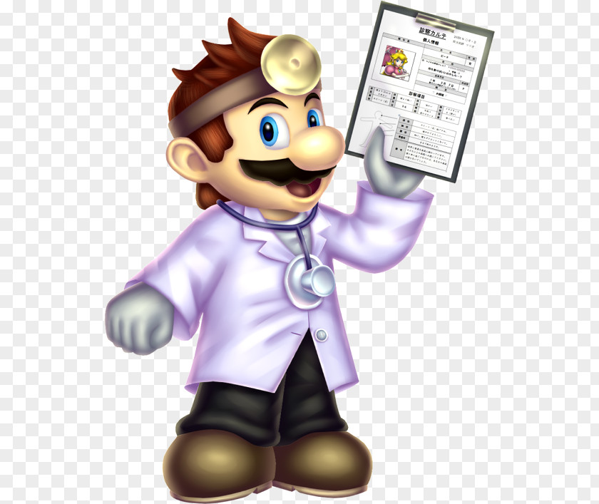 Mario Dr. Character Series PNG