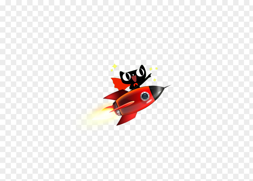 Cartoon Rocket Icon PNG
