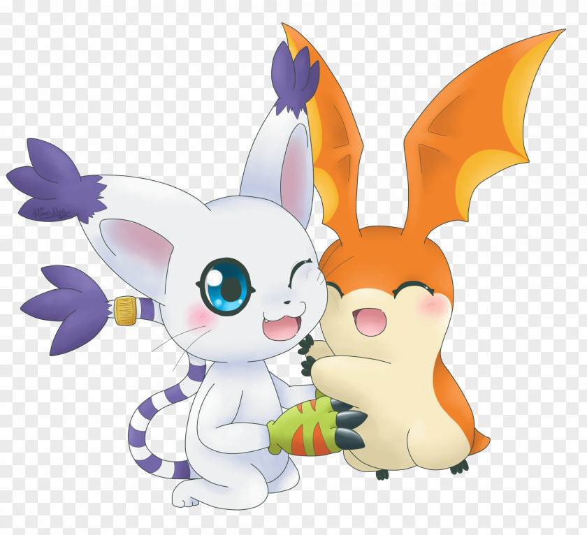 Digimon Gatomon Patamon Gomamon Story: Cyber Sleuth PNG