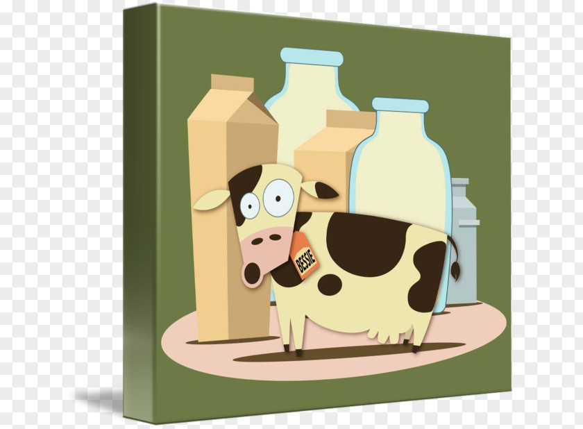 Milk Dairy Products Gallery Wrap Cattle PNG