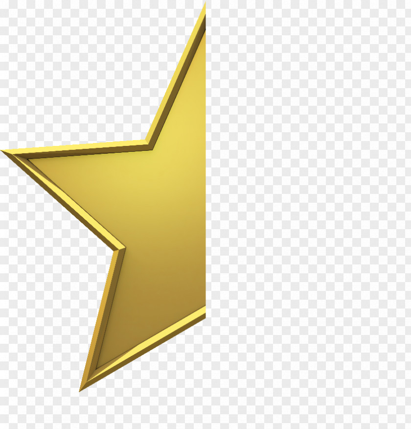 Yellow Frame Star Clip Art PNG