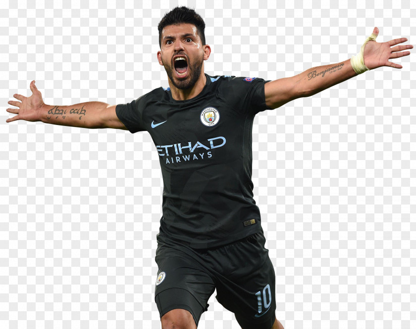 Aguero Argentina 2017–18 UEFA Champions League Manchester City F.C. Europa Premier Football PNG