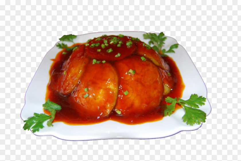 Features Eggplant Slices Kofta Chinese Cuisine Fish PNG