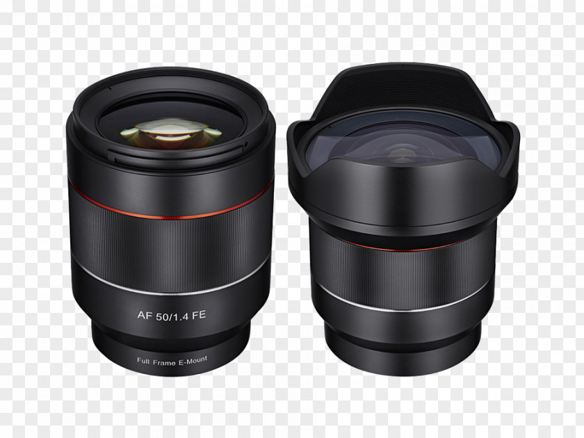 LENS Samyang Optics Canon EF Lens Mount Sony E-mount Camera Autofocus PNG
