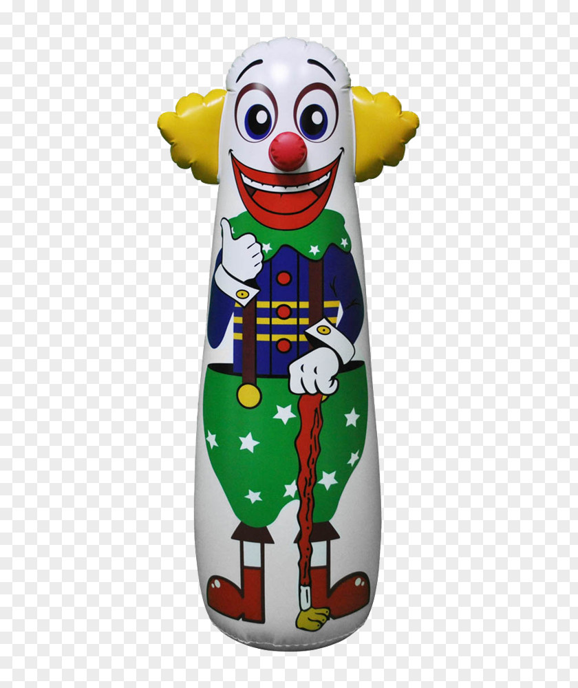 Lustige Clown Punching & Training Bags Inflatable Toy PNG
