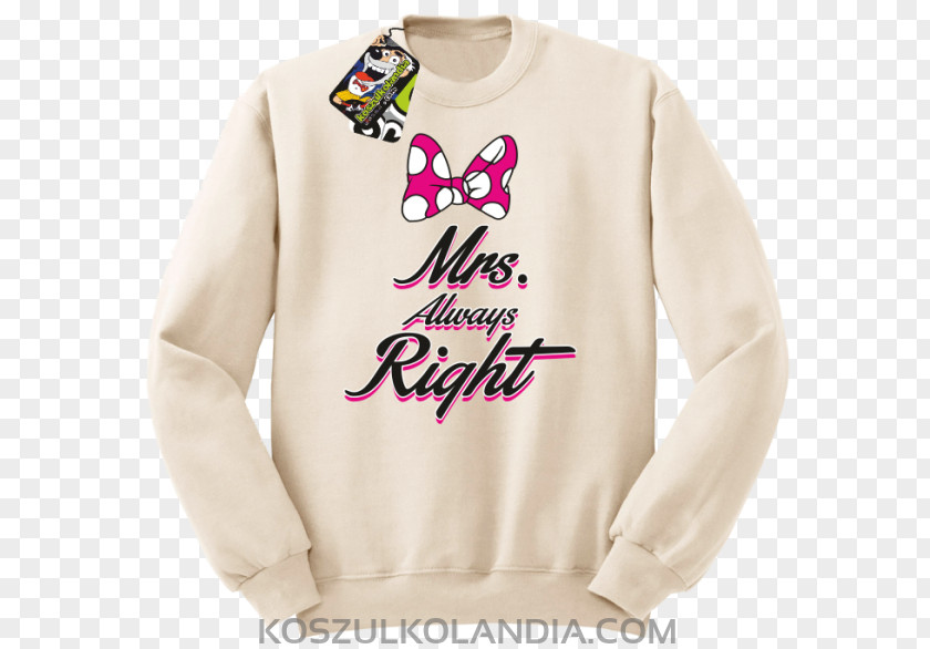 Mrs Always Pit Bull Love T-shirt Crew Neck Hoodie PNG