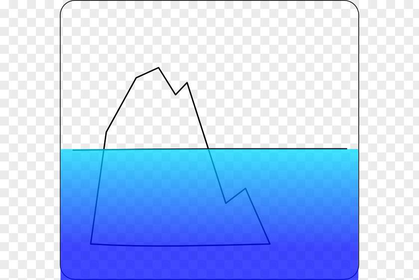 Iceberg Cliparts Paper Triangle Area Point PNG