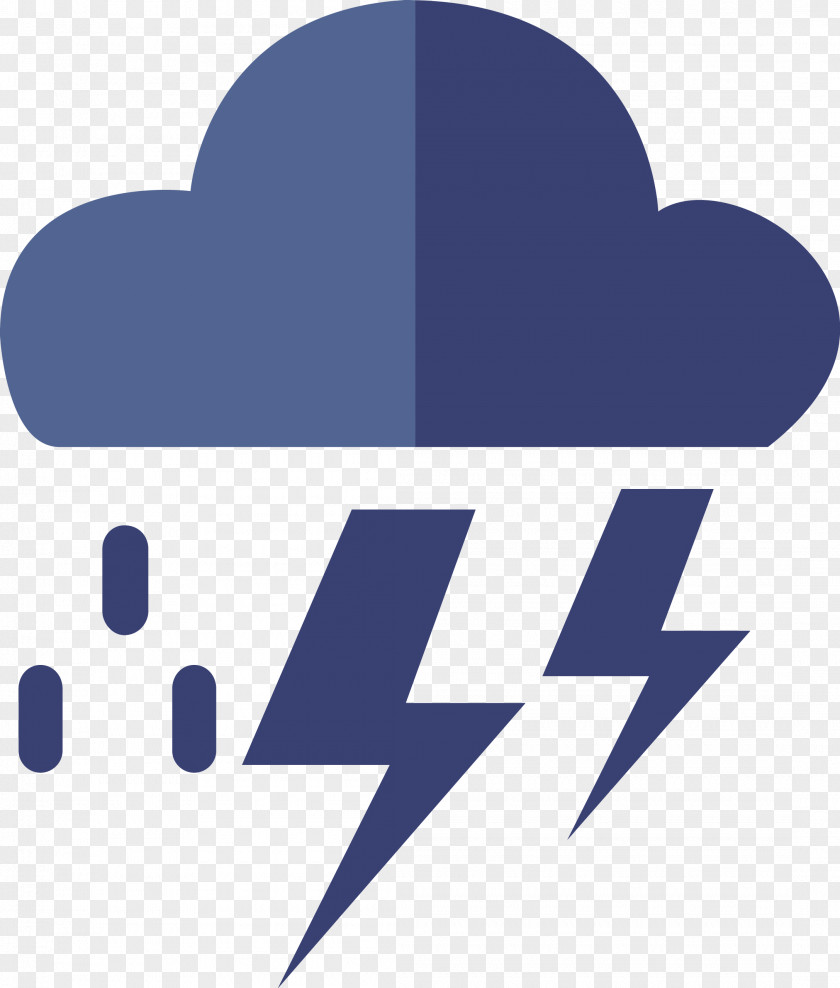 Lightning Vector Weather Icon Wind Cloud PNG