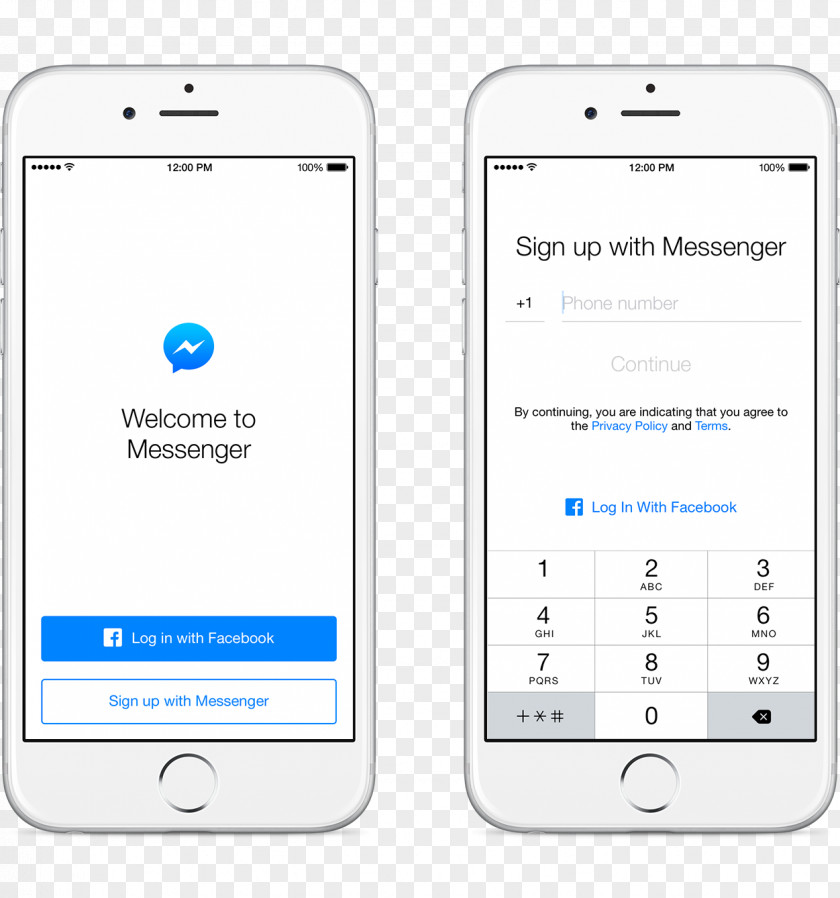 Calling Screen Facebook Messenger Messaging Apps Instant Login PNG