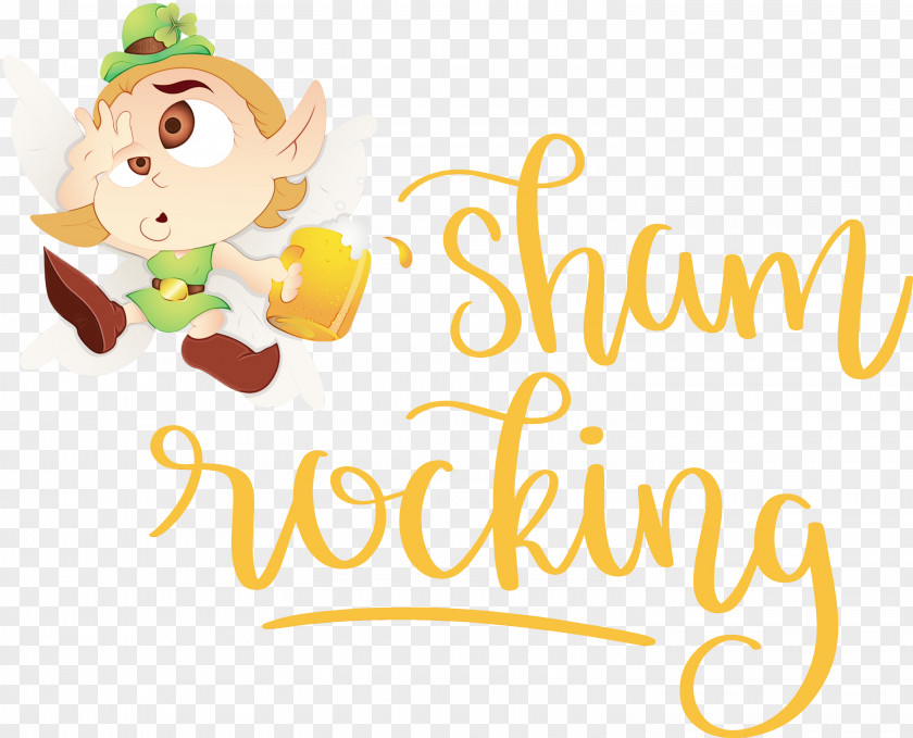 Cartoon Greeting Card Logo Yellow Character PNG