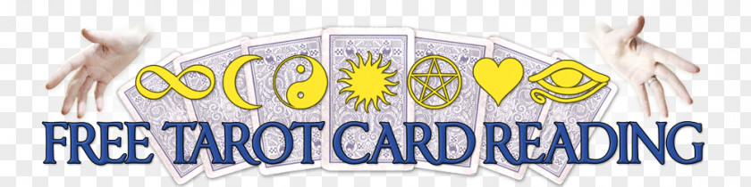 Tarot Card Logo Banner Brand Line PNG