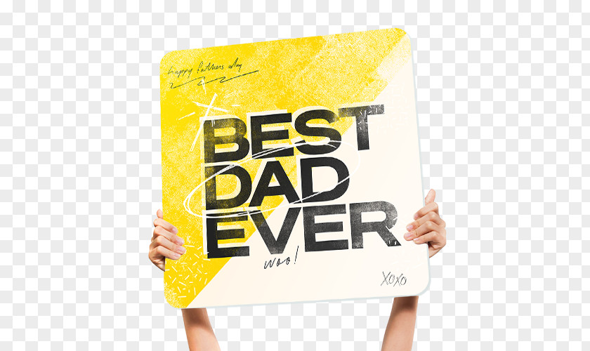 Best Dad Mother's Day Father's Brand PNG