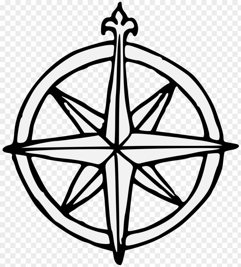 Compass Rose Clip Art Vector Graphics Image PNG