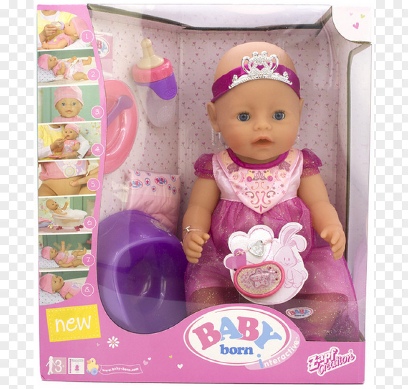 Doll Infant Zapf Creation Toy Toddler PNG