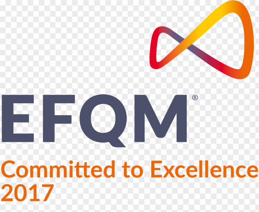 EFQM Excellence Model Logo European Quality Award Brand Product Design PNG
