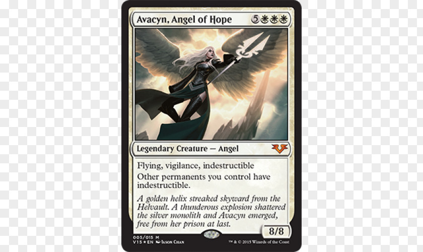 Fantasma Magic Magic: The Gathering Iconic Masters Avacyn, Angel Of Hope Avacyn Restored Playing Card PNG