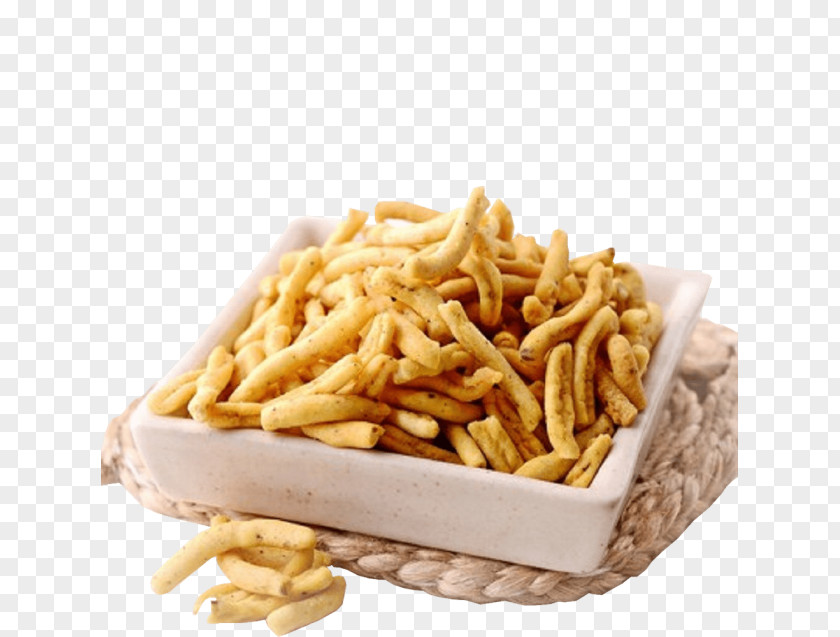 Namkeen French Fries Bikaneri Bhujia Sev Food Spice PNG