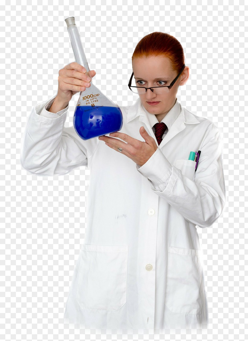 Science Research Chemistry Laboratory Flasks PNG