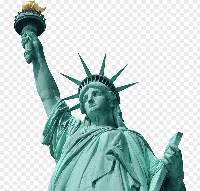 Statue Of Liberty Ellis Island Battery Park New York Harbor PNG