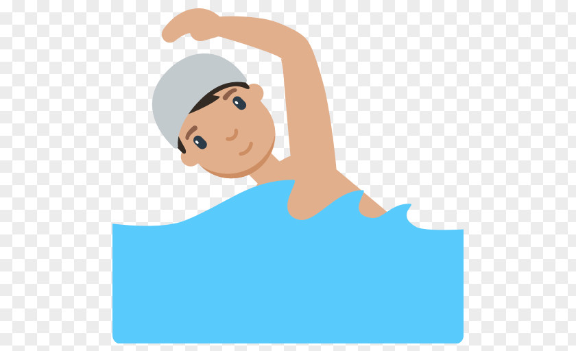 Swimming Emoji Pool Emoticon Smiley PNG