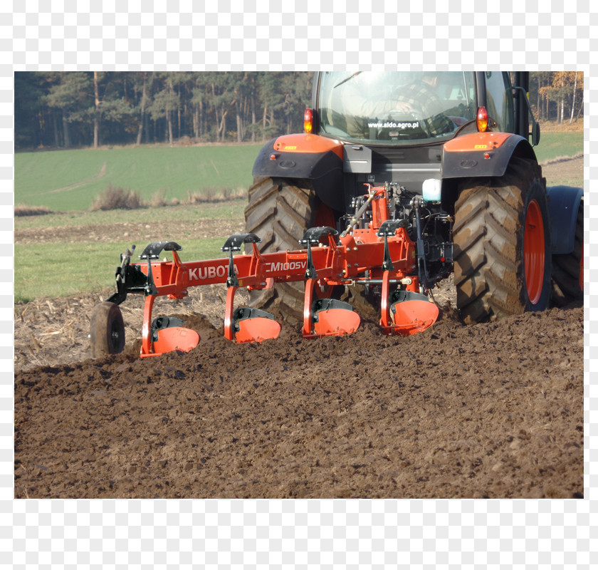 Tractor Machine Plough Agriculture Kubota Corporation PNG