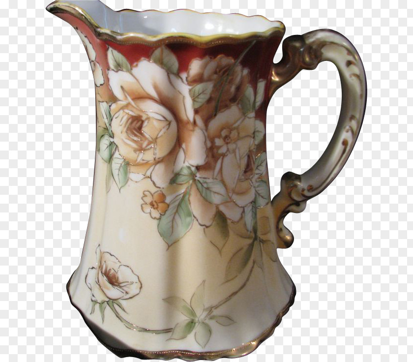 Vase Jug Coffee Cup Porcelain Pitcher PNG