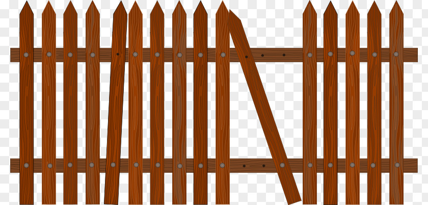 Fence Cliparts Picket Garden Clip Art PNG