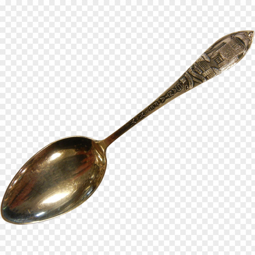Spoon Souvenir Cutlery Sterling Silver Tableware PNG
