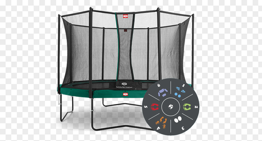 Trampoline Springfree Safety Net Trampolining Jumping PNG