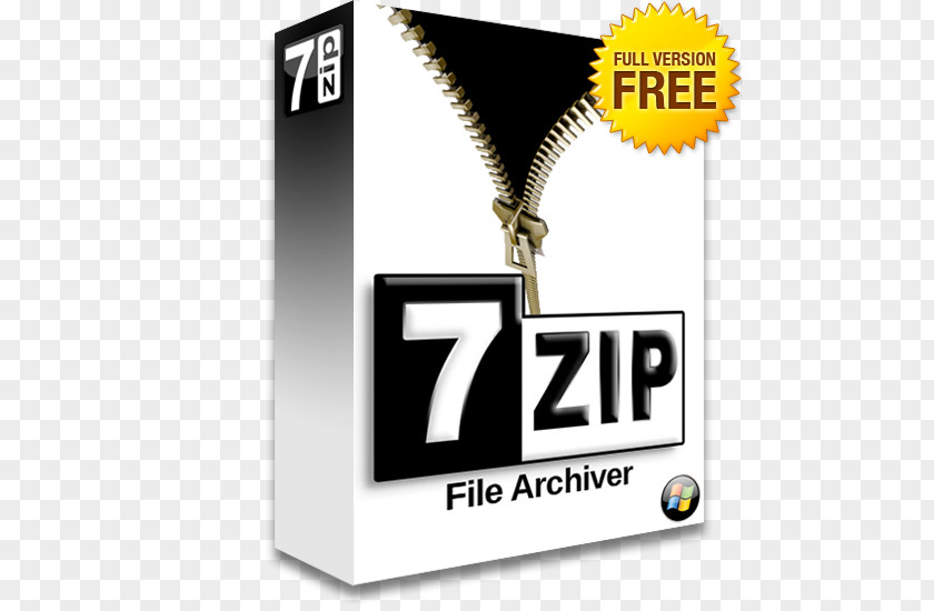 7z 7-Zip Brand Logo Download PNG