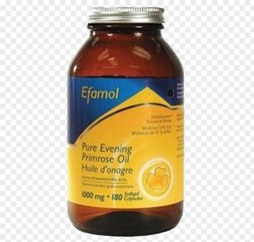 Bottle Dietary Supplement Common Evening-primrose Glass PNG