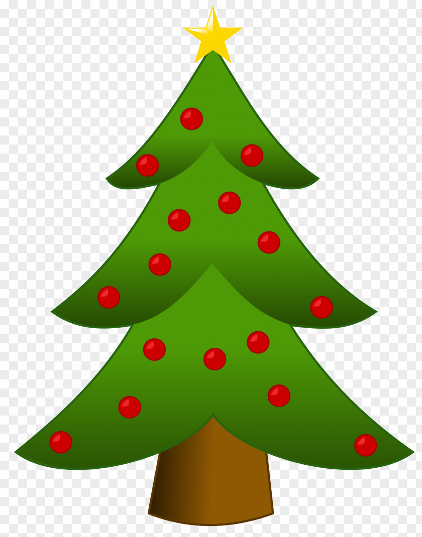 Christmas Tree Clip Art PNG