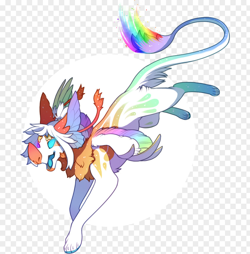 Rainbows Make Me Smile Clip Art Illustration Horse Fairy Desktop Wallpaper PNG