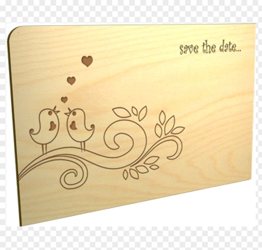 Save The Date Wood Post Cards Greeting & Note Material Beuken PNG