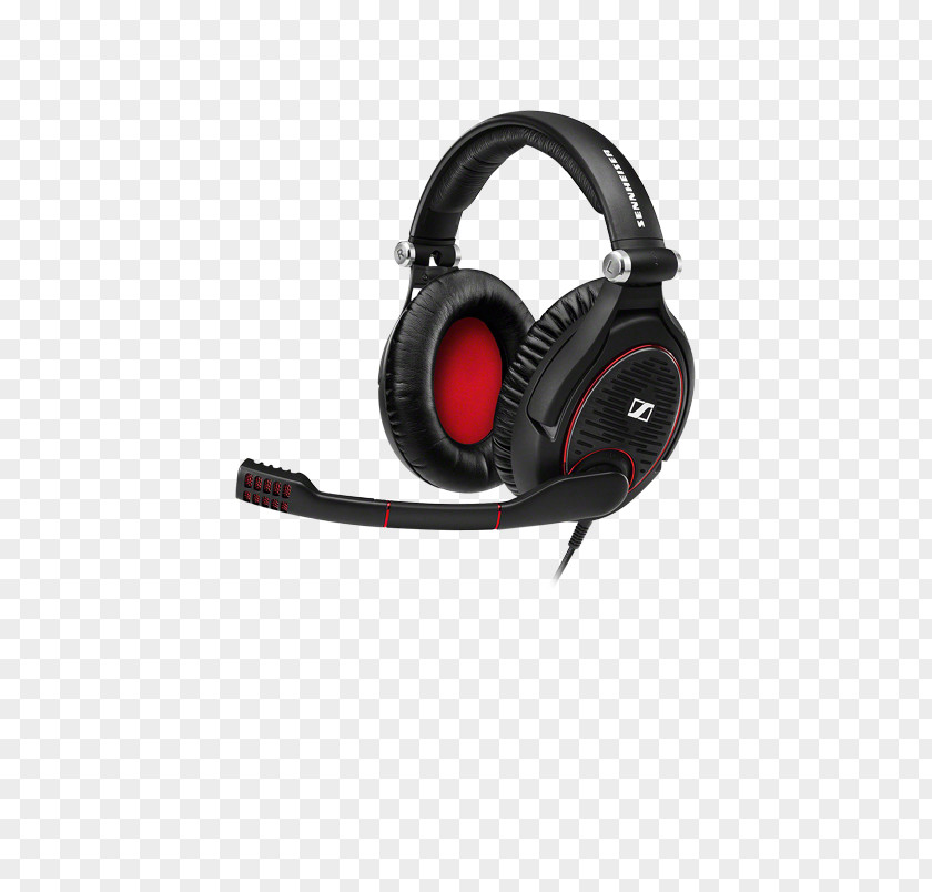 Black Microphone Sennheiser GAME ZERO Headphones ONE PNG