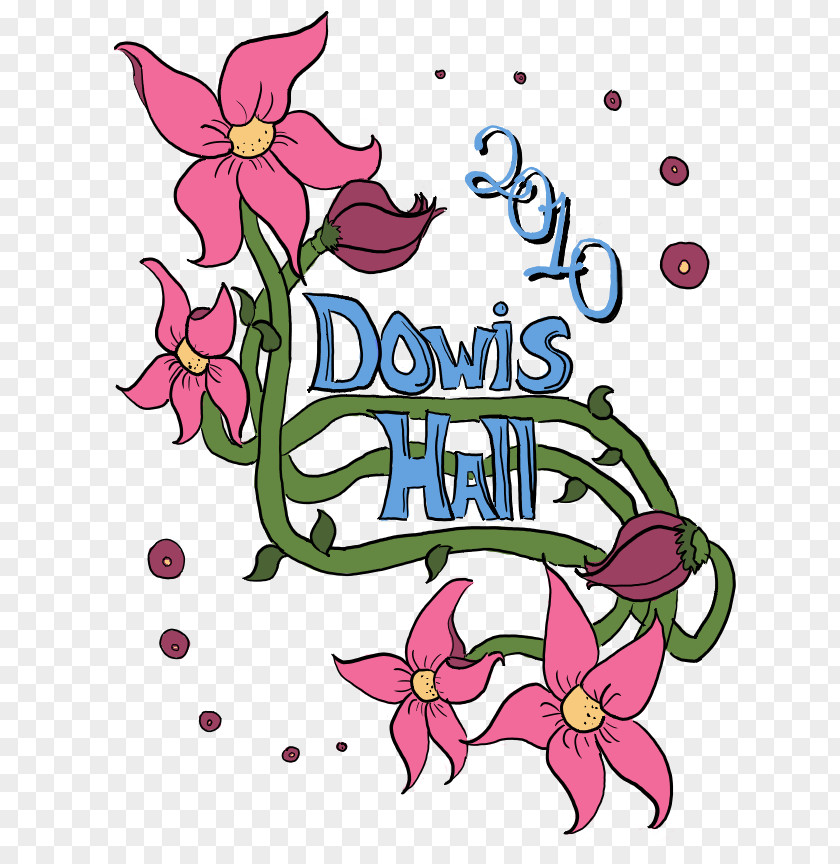 Dormitory Floral Design Illustration Clip Art Cut Flowers PNG