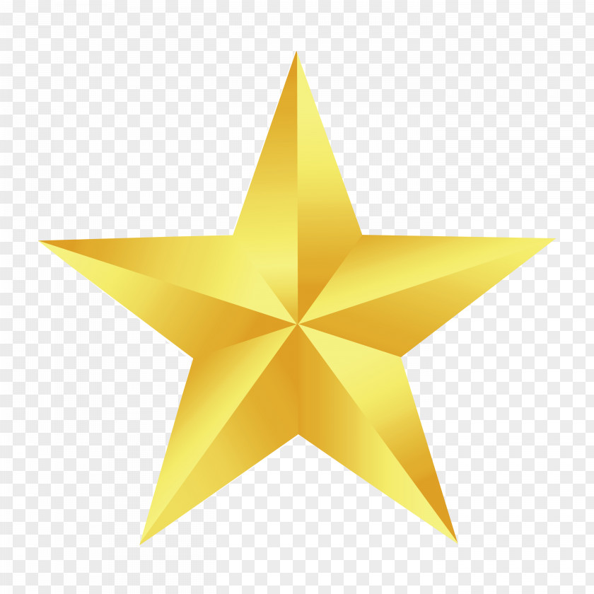 Gold Star Royalty-free Clip Art PNG