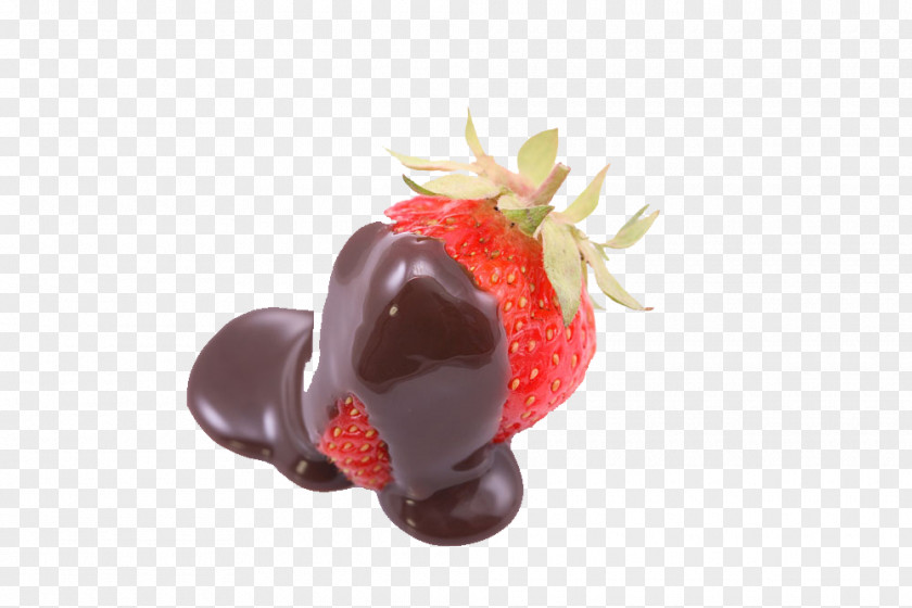 Strawberries With Chocolate Sauce Strawberry Hamburger Bar Syrup PNG