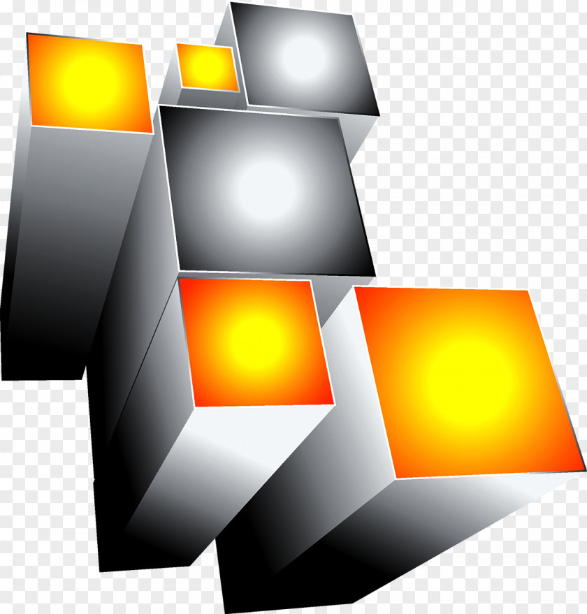 Cube Three-dimensional Space PNG