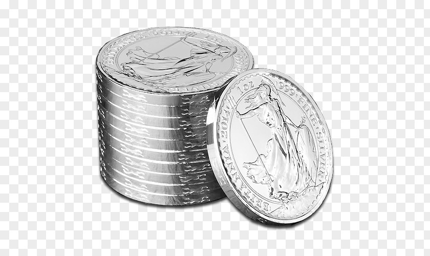 Silver Coin Royal Mint Perth Britannia PNG