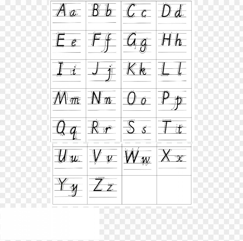 Word English Alphabet Letter Case Cursive PNG