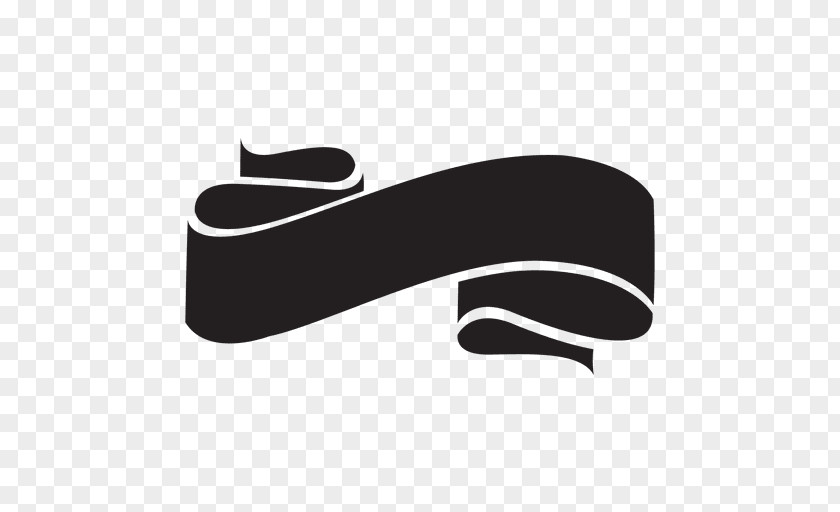 BLACK RIBBON Logo Emblem Label PNG