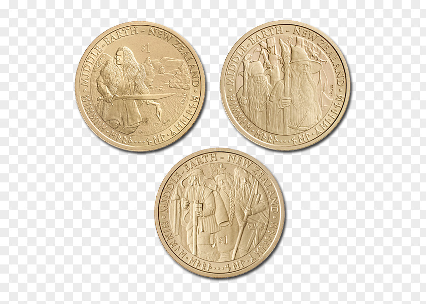 Coin Set Gandalf Perth Mint Uncirculated PNG
