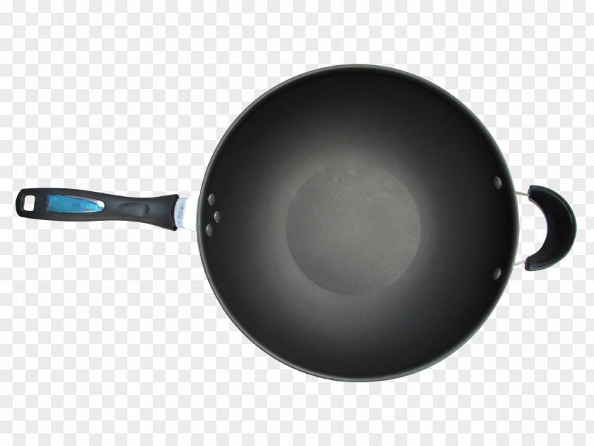 Flat-bottomed Wok Cooking Pot Frying Pan Stock PNG